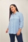 Camisa de rayas mujer tallas grandes - Imagen 2