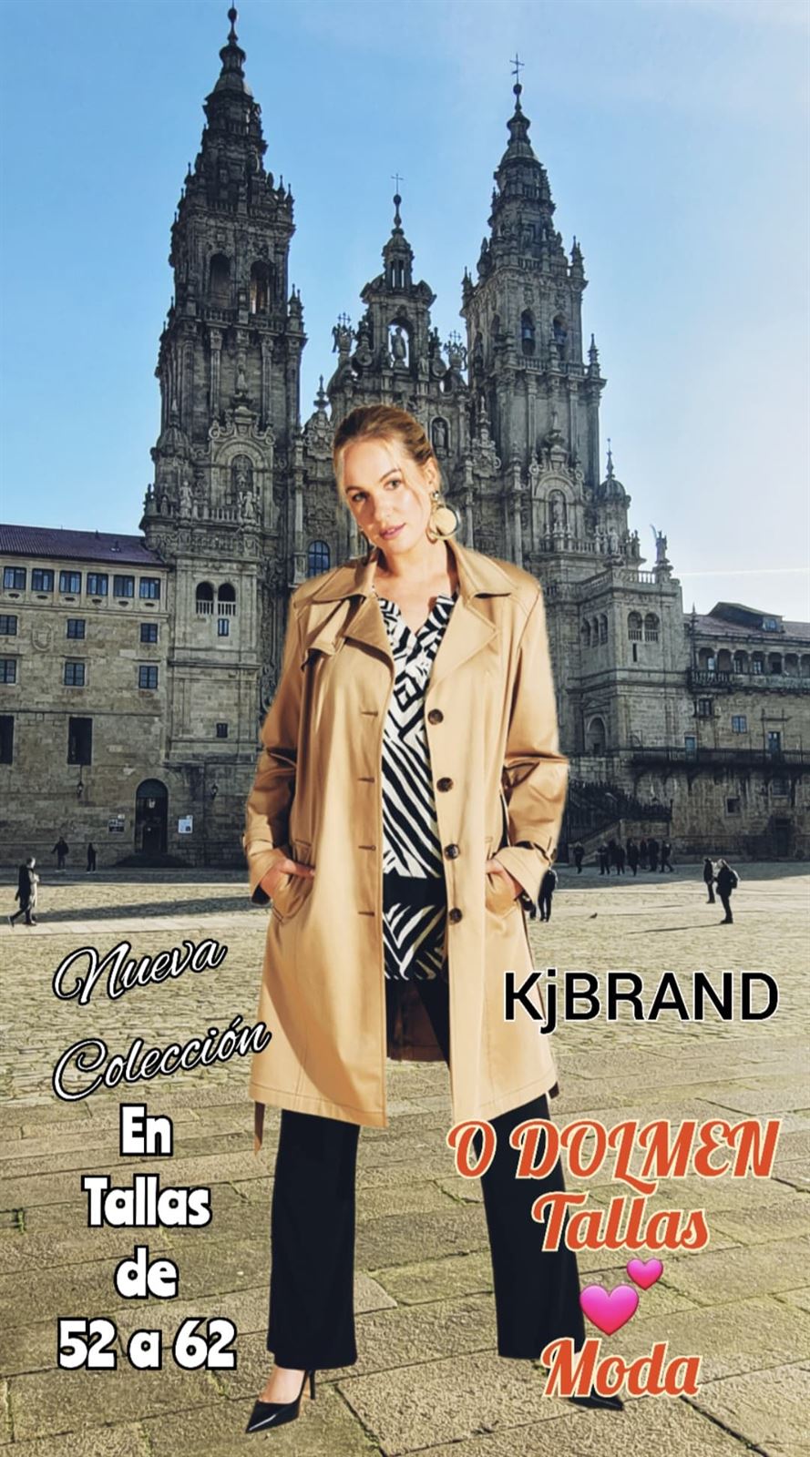 Gabardina KJBRAND mujer tallas grandes - Imagen 1