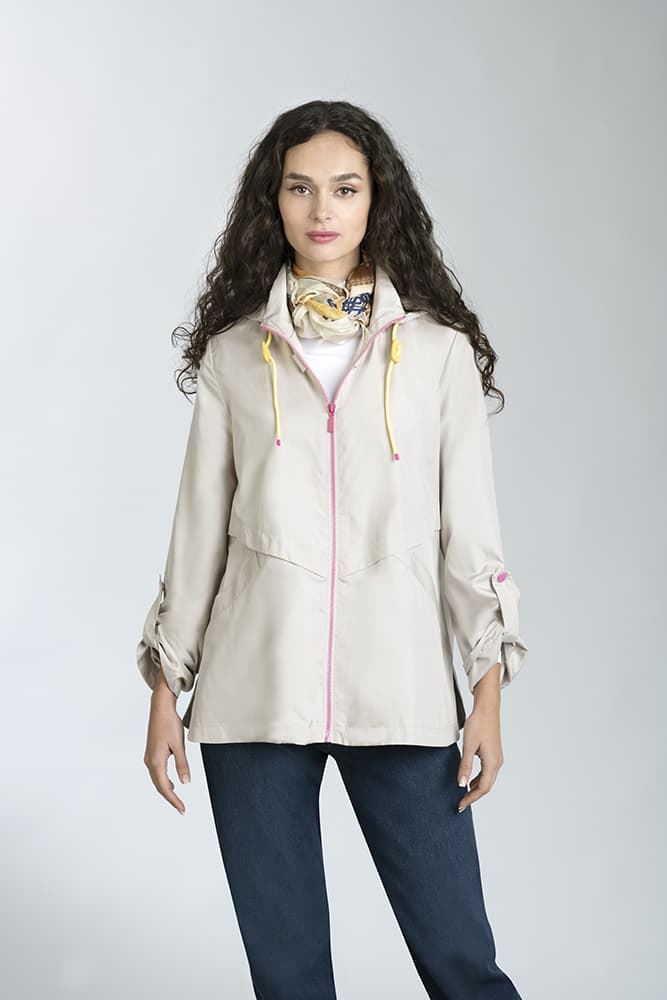 Parka chubasquero mujer tallas grandes - Imagen 1