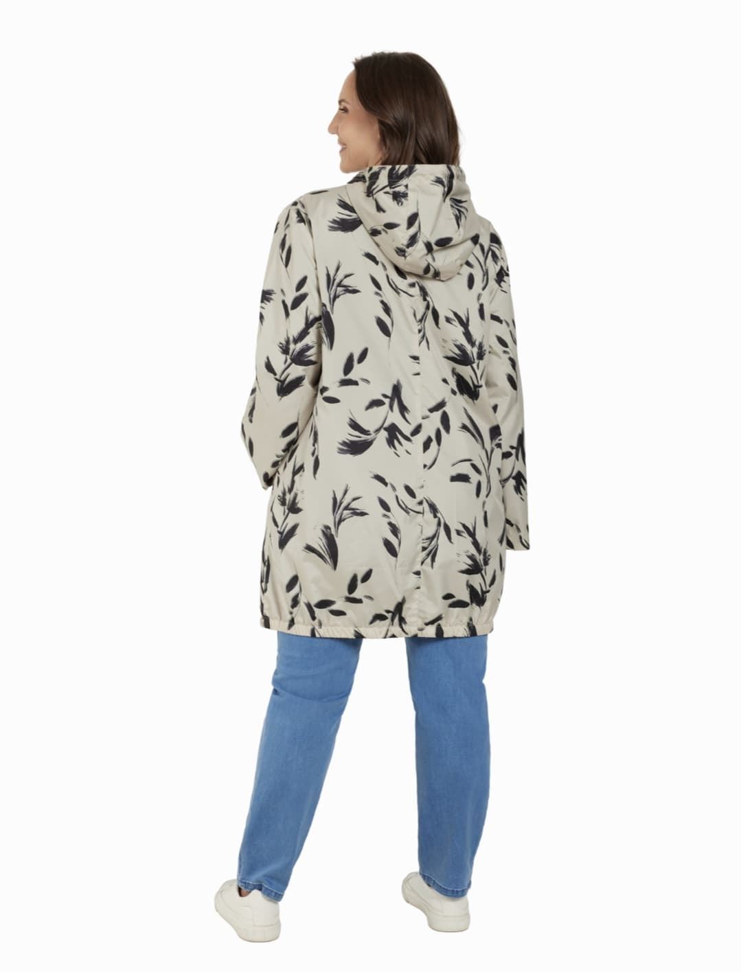 Parka CISO estampada impermeable mujer tallas grandes - Imagen 2