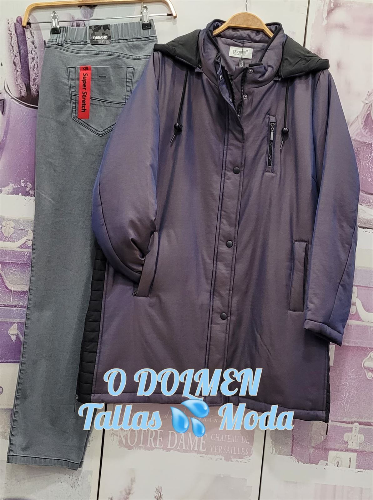 Parka guateada mujer tallas grandes - Imagen 4